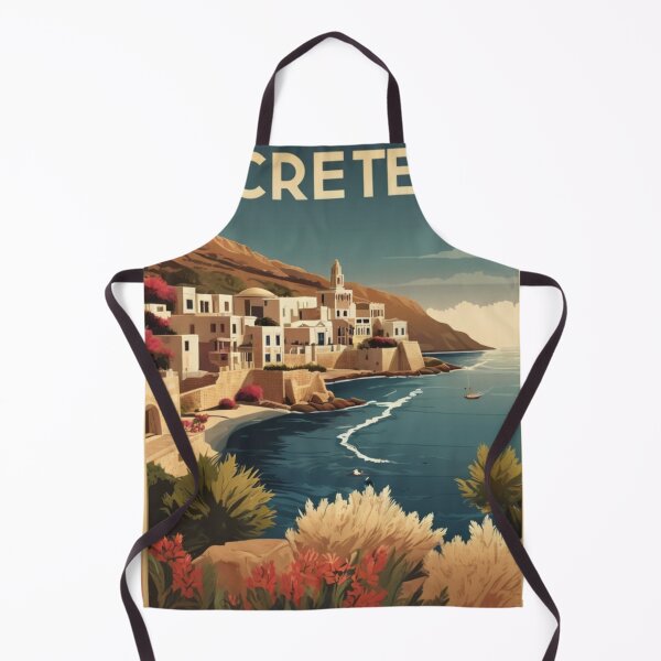 Item preview, 065 Vintage Crete, Greece Poster Design designed and sold by Alexis Art Collection.