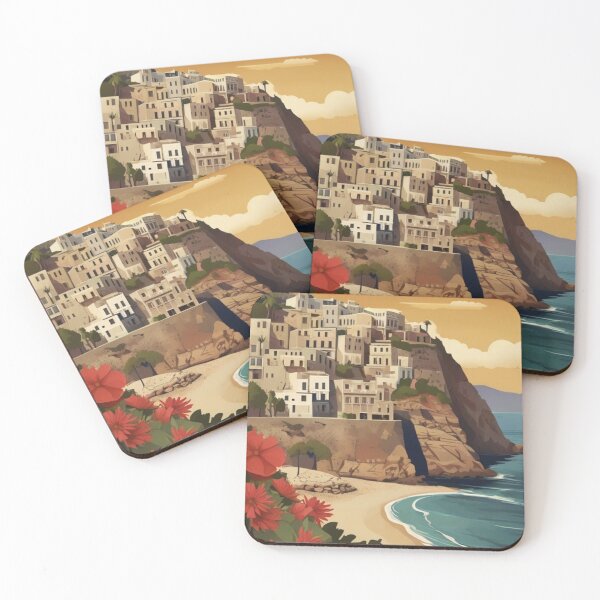 Item preview, 066 Vintage Crete, Greece Poster Design designed and sold by Alexis Art Collection.