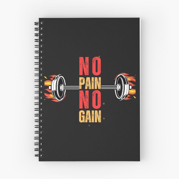 Item preview, NO Pain NO Gain  designed and sold by LevelUpMerchs.