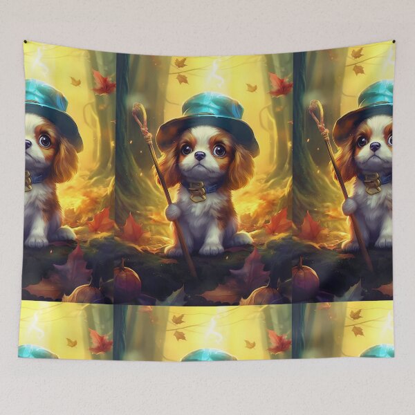Item preview, Autumn's Enchanted Cavalier Magical Spaniel Tale designed and sold by Cute-Cuddles.
