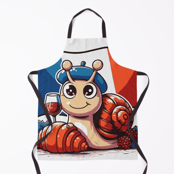 Item preview, Slime in a French Hat: Croissant & Wine Design with French Flag designed and sold by Kubala.