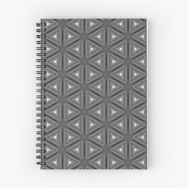 Item preview, Gray Triangle Geometric Pattern designed and sold by starrylite.
