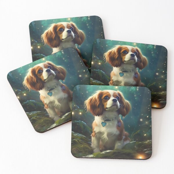 Item preview, Enchanted Forest Cavalier  Spaniel's Magical Journey designed and sold by Cute-Cuddles.