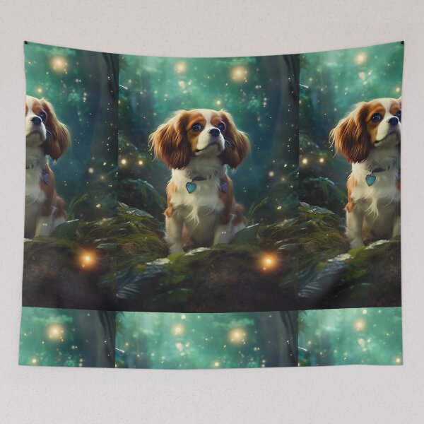 Item preview, Enchanted Forest Cavalier  Spaniel's Magical Journey designed and sold by Cute-Cuddles.