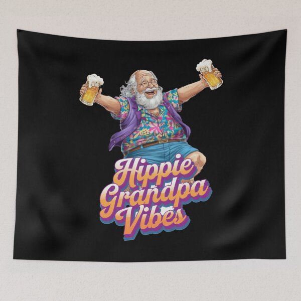 Item preview, Hippie grandpa designed and sold by JansenGS.