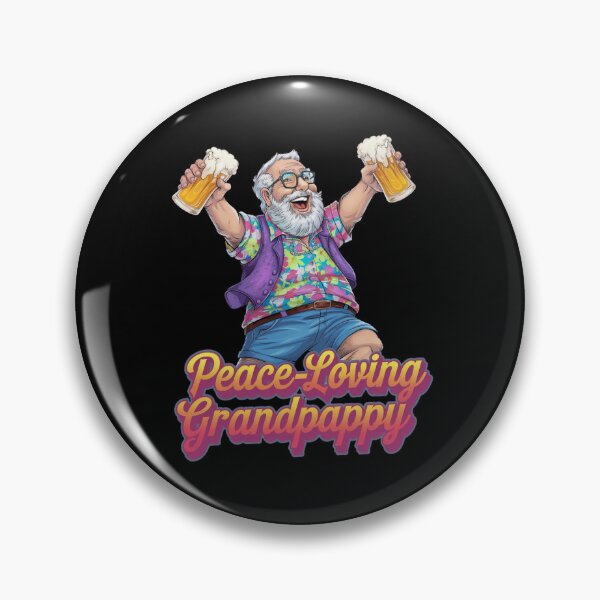Item preview, Hippie grandpa designed and sold by JansenGS.