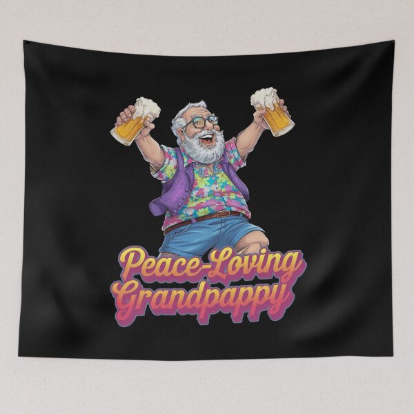 Item preview, Hippie grandpa designed and sold by JansenGS.