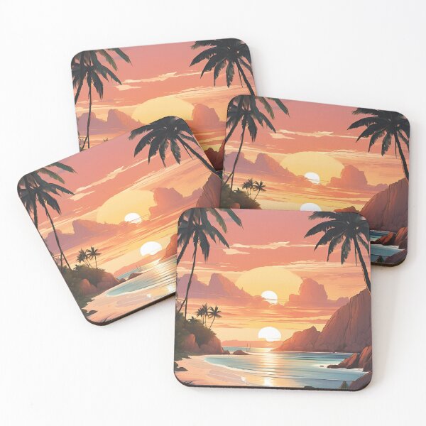 Item preview, Sunrise in La Digue  Beautiful View designed and sold by xiaidex.