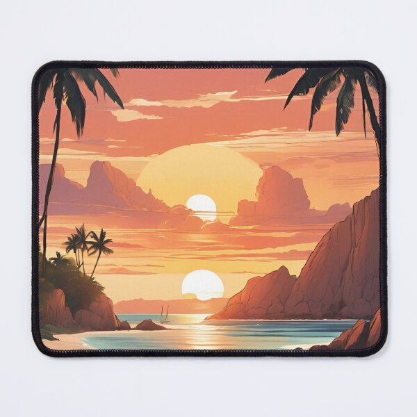 Item preview, Sunrise in La Digue  Beautiful View designed and sold by xiaidex.