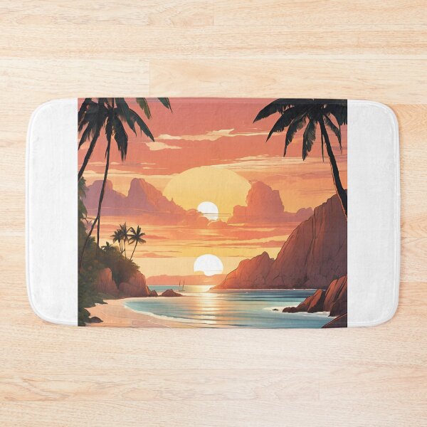 Item preview, Sunrise in La Digue  Beautiful View designed and sold by xiaidex.