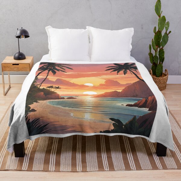Item preview, Sunrise in La Digue Beautiful View designed and sold by xiaidex.