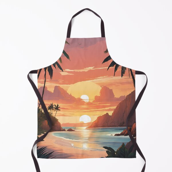 Item preview, Sunrise in La Digue Beautiful View designed and sold by xiaidex.
