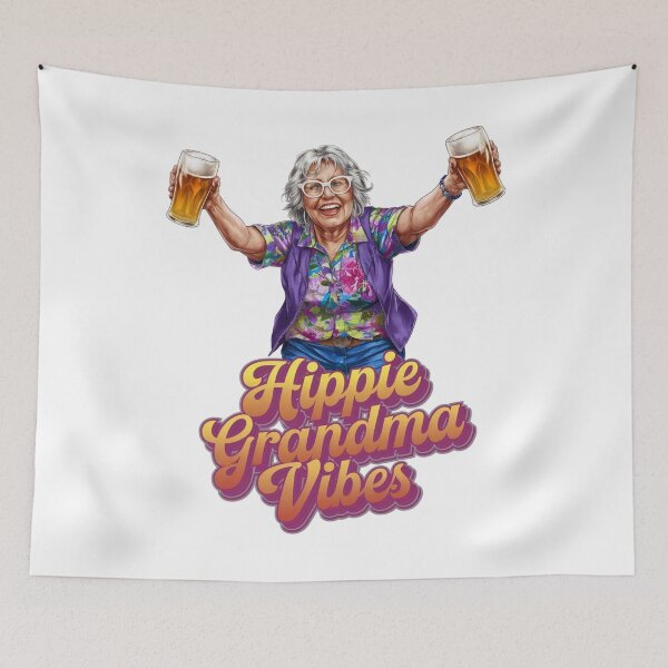 Item preview, Hippie grandma designed and sold by JansenGS.
