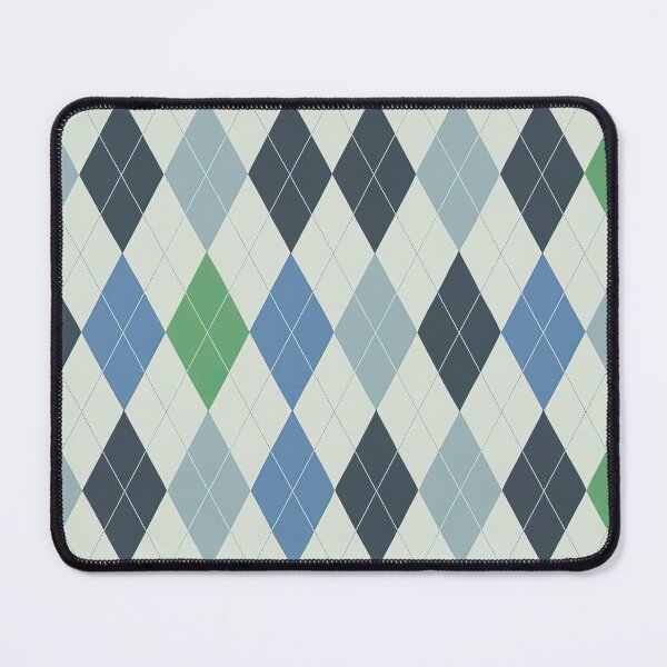 Item preview,  Blue Green Argyle Golf Sweater Pattern designed and sold by Tamas Das.