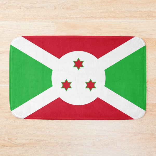 Item preview, Burundi Flag Print: Unity, Peace, and Tradition designed and sold by communedesigns.