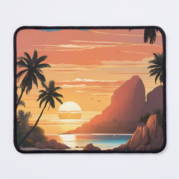 Item preview, Sunrise in La Digue  Beautiful View designed and sold by xiaidex.