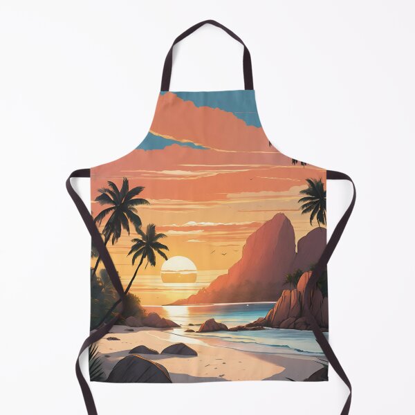 Item preview, Sunrise in La Digue Beautiful View designed and sold by xiaidex.