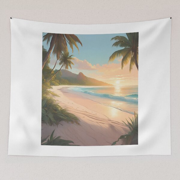 Item preview, Sunrise in La Digue  Beautiful View designed and sold by xiaidex.