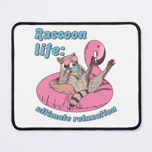 Item preview, Raccoon life: ultimate relaxation designed and sold by Lmazir.