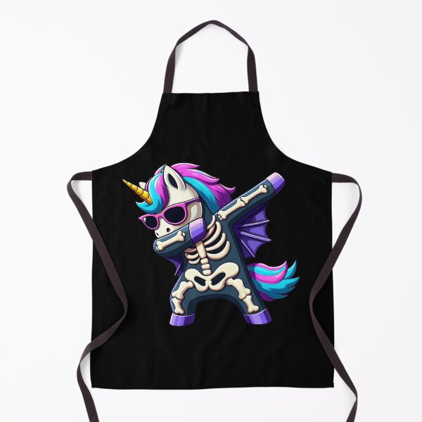 Item preview, HALLOWEEN UNICORN WEARING SKELETON COSTUME DABBING designed and sold by justyna-s28.