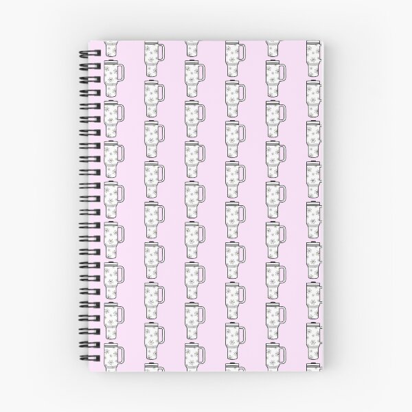 Item preview, 40oz Tumbler with Flower Doodle Pattern - White designed and sold by MrsCreative1.