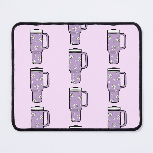 Item preview, 40oz Tumbler with Flower Doodle Pattern - Purple designed and sold by MrsCreative1.