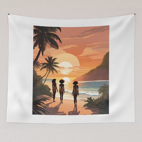 Item preview, Sunrise in La Digue  Beautiful View designed and sold by xiaidex.