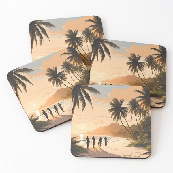 Item preview,  Sunrise in La Digue  Beautiful View designed and sold by xiaidex.