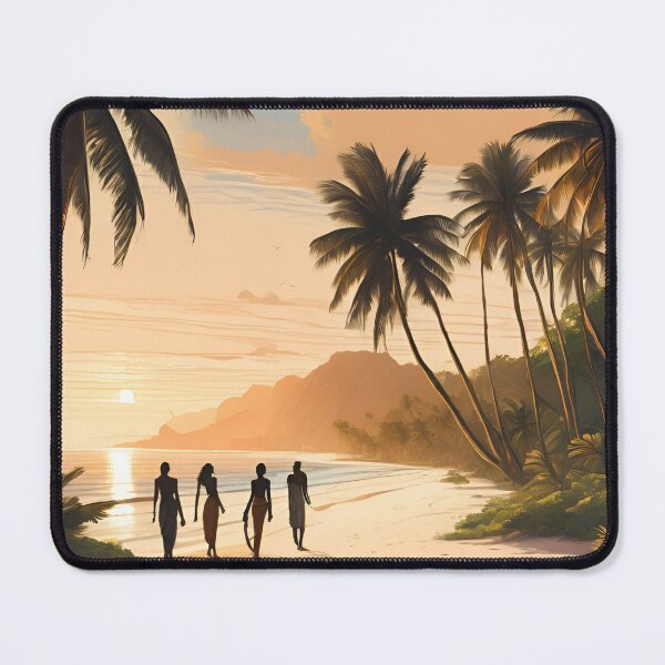 Item preview, Sunrise in La Digue Beautiful View designed and sold by xiaidex.