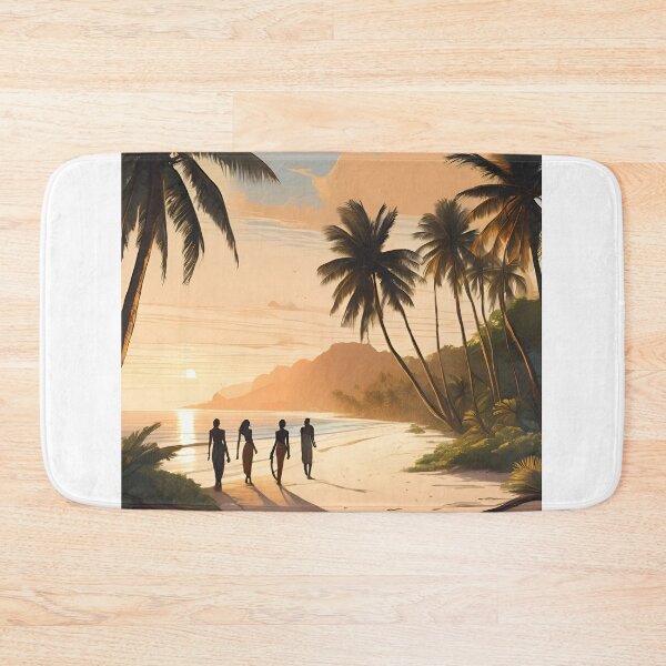 Item preview,  Sunrise in La Digue  Beautiful View designed and sold by xiaidex.