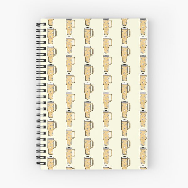 Item preview, 40oz Tumbler with Flower Doodle Pattern - Yellow designed and sold by MrsCreative1.