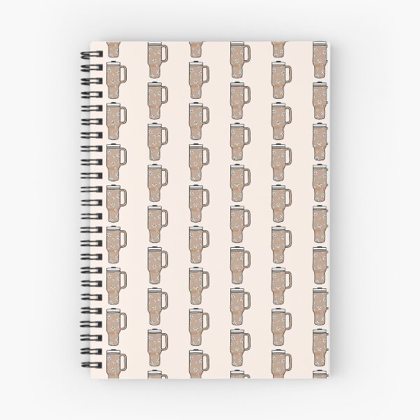 Item preview, 40oz Tumbler with Flower Doodle Pattern - Brown designed and sold by MrsCreative1.