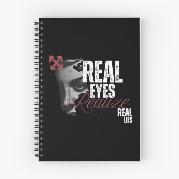 Item preview, Los ojos reales se dan cuenta de las mentiras reales: arte cautivador para los ojos designed and sold by VZCreativeLab.