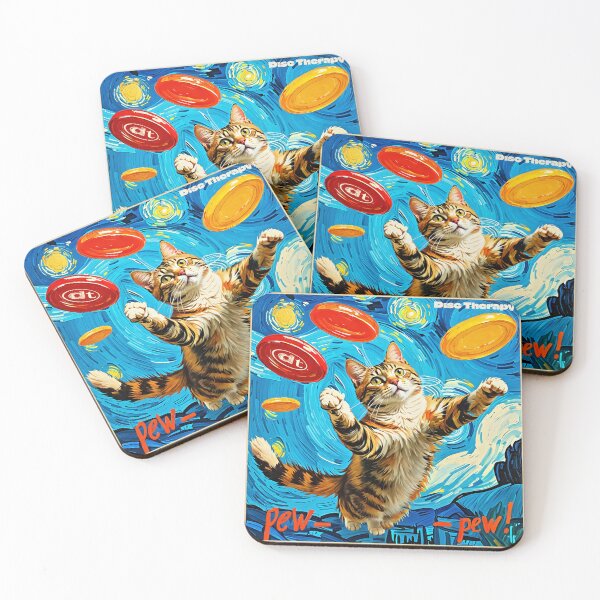 Item preview, Cat Pew Pew designed and sold by Disc Therapy.