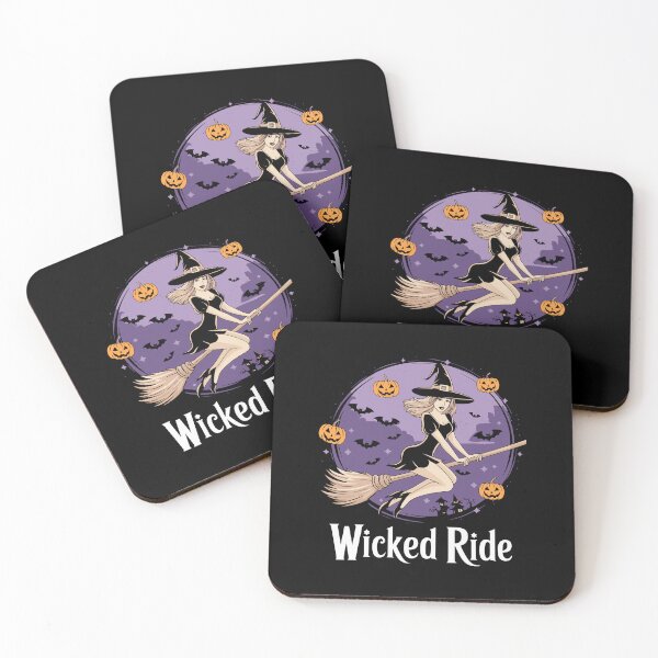 Item preview, Wicked Ride Halloween Attractive Witch Flying Broomstick Mystical Cute Costume designed and sold by w1ckerman.