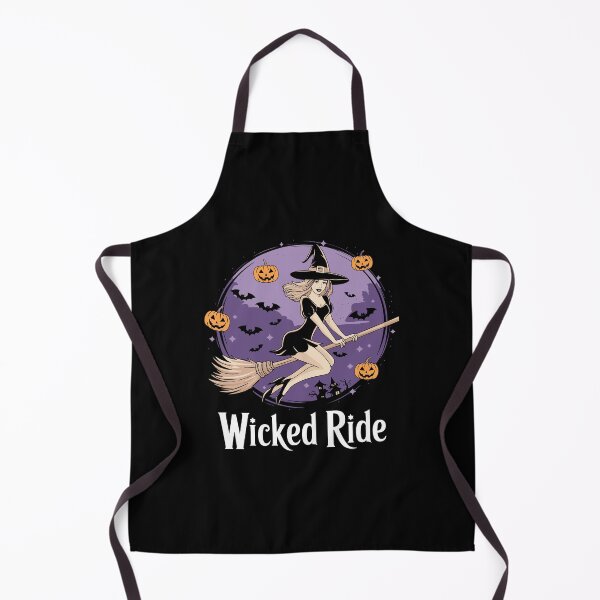 Item preview, Wicked Ride Halloween Attractive Witch Flying Broomstick Mystical Cute Costume designed and sold by w1ckerman.