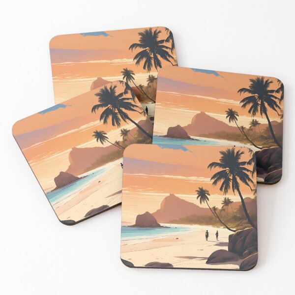 Item preview, Sunrise in La Digue  Beautiful View designed and sold by xiaidex.