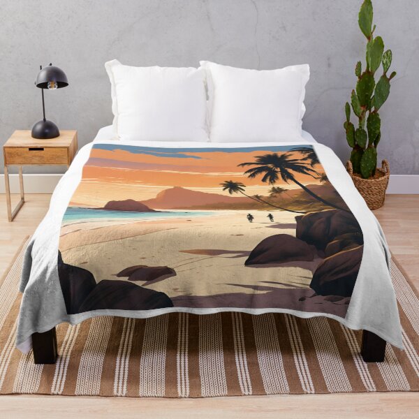 Item preview, Sunrise in La Digue Beautiful View designed and sold by xiaidex.