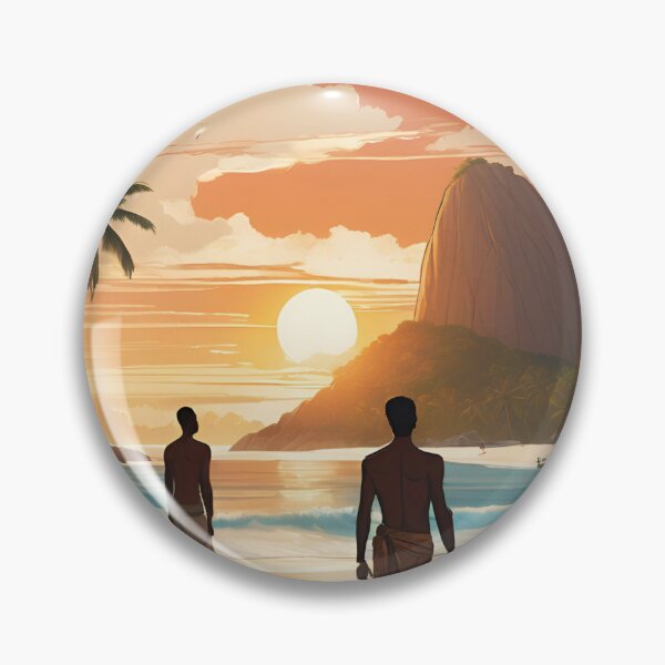 Item preview, Sunrise in La Digue  Beautiful View designed and sold by xiaidex.