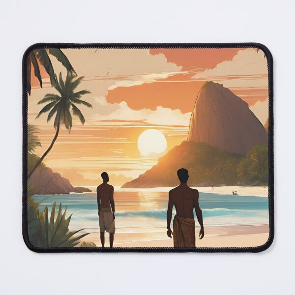 Item preview, Sunrise in La Digue Beautiful View designed and sold by xiaidex.