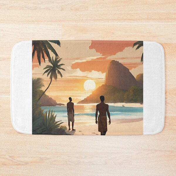 Item preview, Sunrise in La Digue  Beautiful View designed and sold by xiaidex.