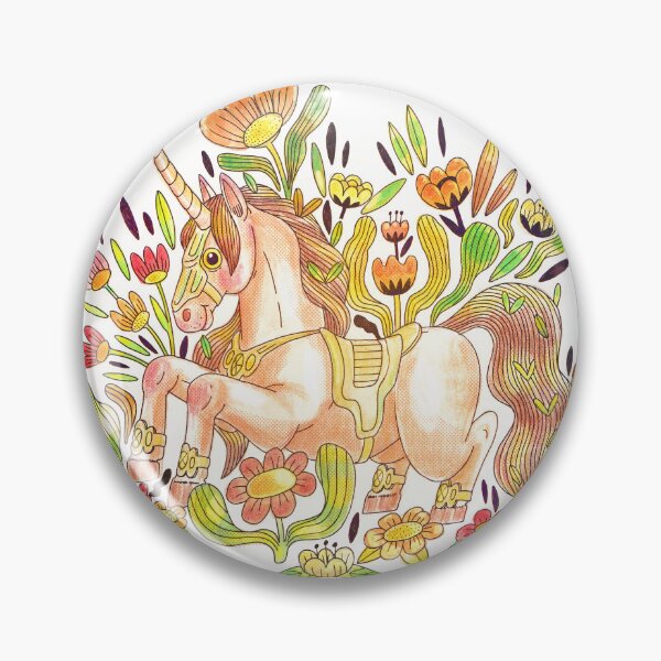 Item preview, Unicorn with flowers designed and sold by sfojszcz.