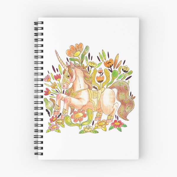 Item preview, Unicorn with flowers designed and sold by sfojszcz.