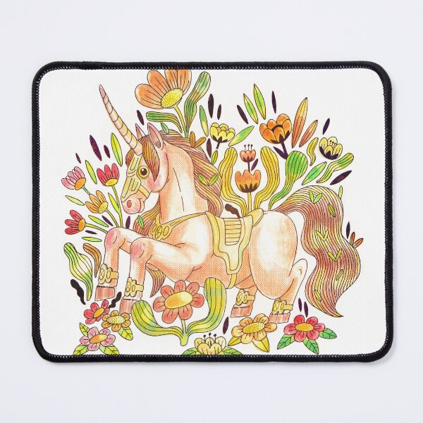 Item preview, Unicorn with flowers designed and sold by sfojszcz.