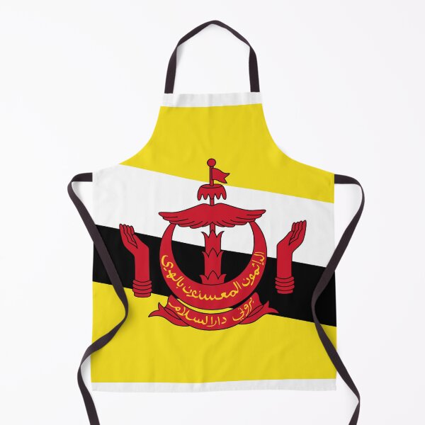 Item preview, Brunei Flag Print: Sultanate's Pride and Prosperity designed and sold by communedesigns.