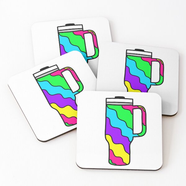 Item preview, Retro Wavy Pattern 40oz Tumbler doodle Colorful designed and sold by MrsCreative1.