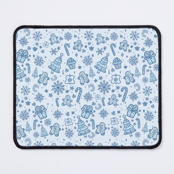 Item preview, blue and white christmas pattern designed and sold by TheMillusion.
