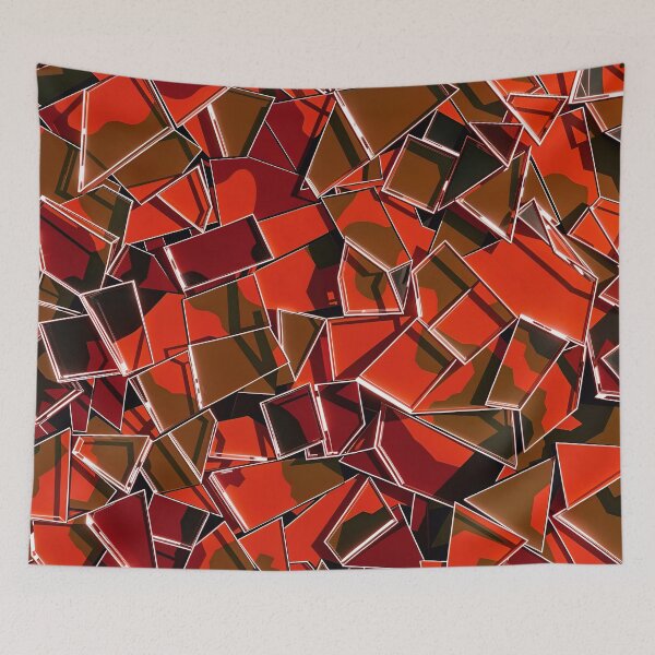 Item preview, Abstract Camouflage Broken Glass Pattern Design designed and sold by TheArtOfPat.