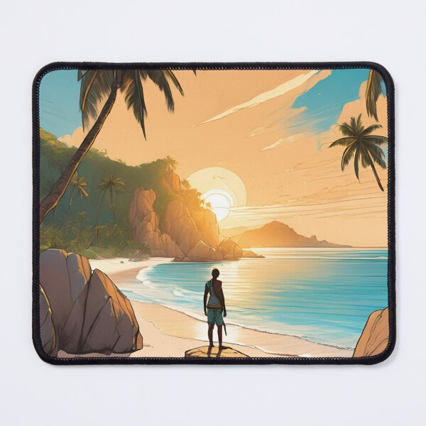 Item preview, Sunrise in La Digue Beautiful View designed and sold by xiaidex.