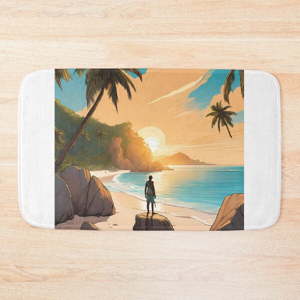 Item preview, Sunrise in La Digue  Beautiful View designed and sold by xiaidex.